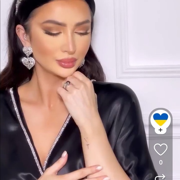 ZARA SATIN EFFECT TUNIC - Picture 11 of 12